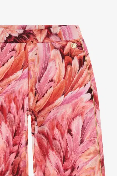 Roberto Cavalli Plumage-print trousers | Thumbnail 3