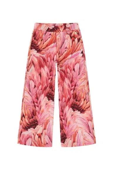 Roberto Cavalli Plumage-print trousers | Thumbnail 1