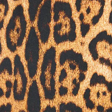 Roberto Cavalli Halterneck Top With Jaguar Skin Print | Thumbnail 4
