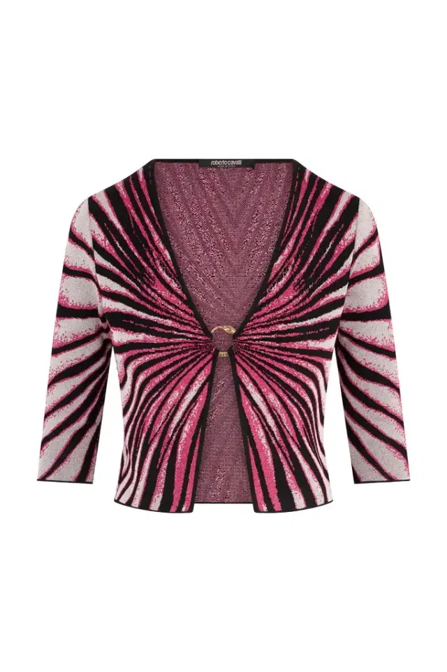 Ray Of Paradise Print Cardigan