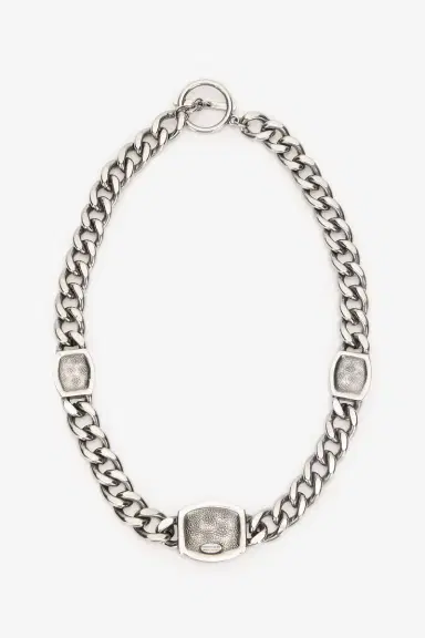 Roberto Cavalli Chain Necklace With RC Monogram | Thumbnail 3