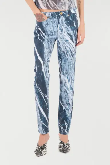 Roberto Cavalli Rubane Print Jeans | Thumbnail 2