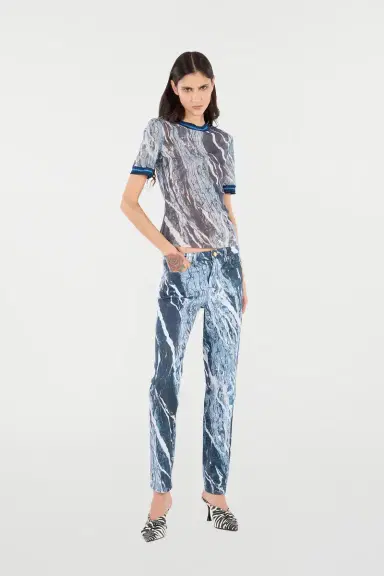Roberto Cavalli Rubane Print Jeans | Thumbnail 7