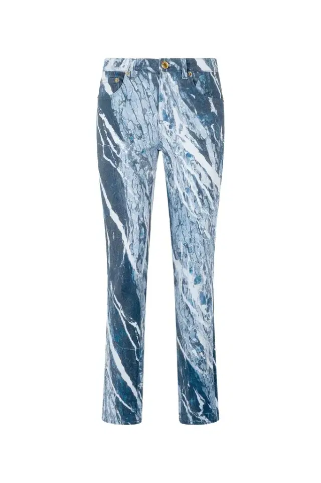 Roberto Cavalli Rubane Print Jeans