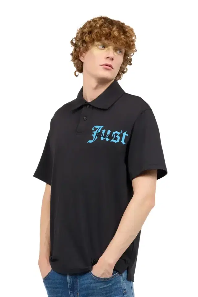 Roberto Cavalli Polo-Shirt With Lettering
