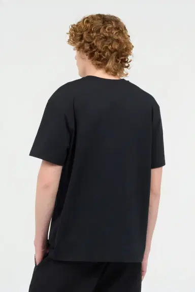 Roberto Cavalli T-Shirt With Mini-Studded Logo | Thumbnail 3