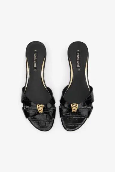 Roberto Cavalli Slides With Jewel Detail | Thumbnail 6