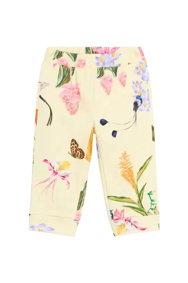 Roberto Cavalli Floral cotton pants