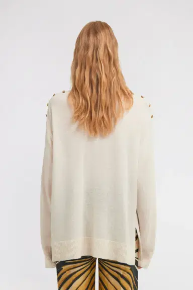 Roberto Cavalli Sweater with V-Neck | Thumbnail 3