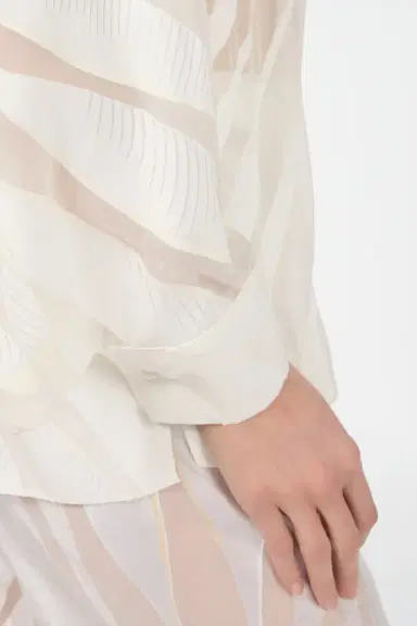Roberto Cavalli Shirt With Ray Devoré Print | Thumbnail 5