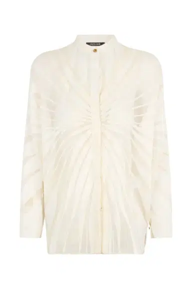 Roberto Cavalli Shirt With Ray Devoré Print | Thumbnail 1