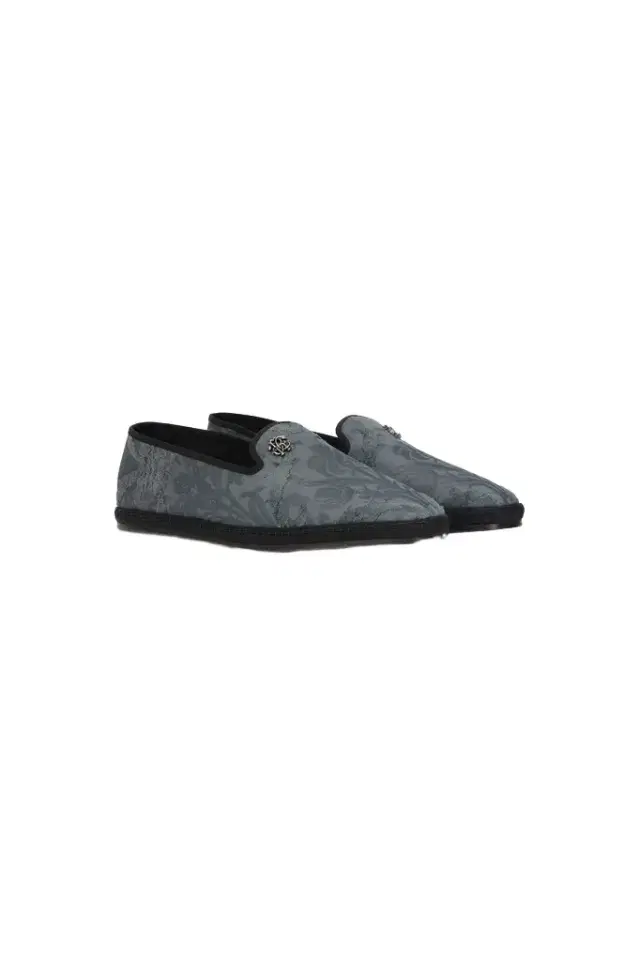 Roberto Cavalli Roberto Cavalli Jacquard Slip-On Shoes