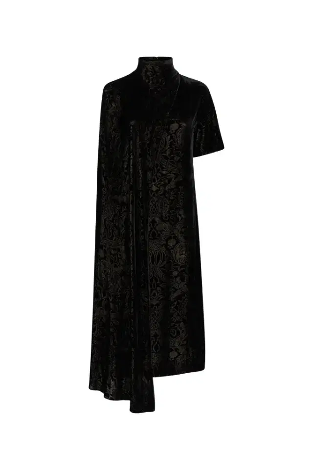 Roberto Cavalli Long dress with Brocade print