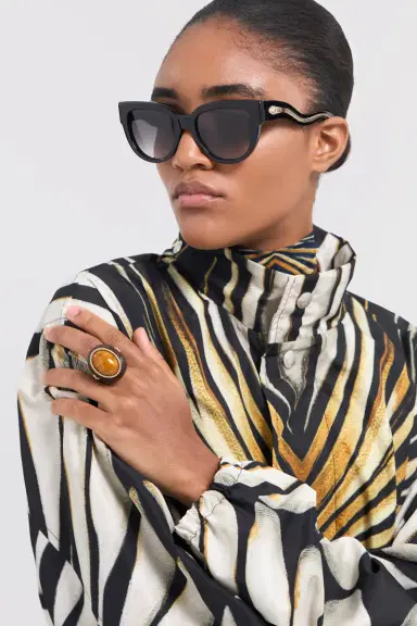 Roberto Cavalli Enameled Metal Ring | Thumbnail 4