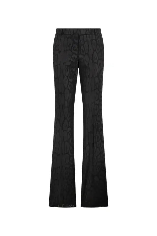 Plain print trousers