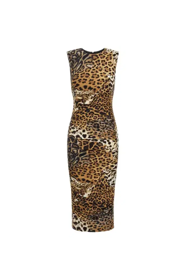 Roberto Cavalli Jaguar Skin print dress