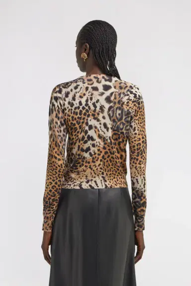 Roberto Cavalli Malachite print cardigan | Thumbnail 3
