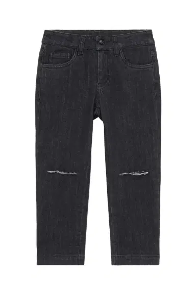 Roberto Cavalli Black Ripped Jeans | Thumbnail 1 Roberto Cavalli Black Ripped Jeans | Thumbnail 1