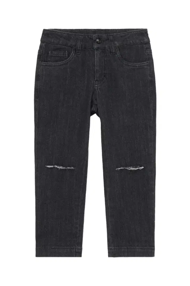 Roberto Cavalli Black Ripped Jeans
