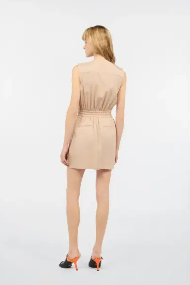 Roberto Cavalli Mini Dress With Utility Pockets | Thumbnail 3