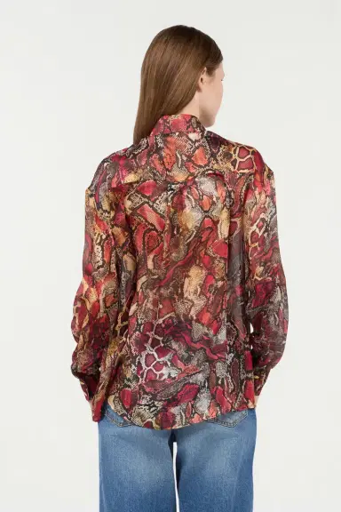Roberto Cavalli Shirt With Python Print | Thumbnail 3 Roberto Cavalli Shirt With Python Print | Thumbnail 3