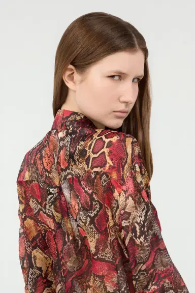 Roberto Cavalli Shirt With Python Print | Thumbnail 6 Roberto Cavalli Shirt With Python Print | Thumbnail 6