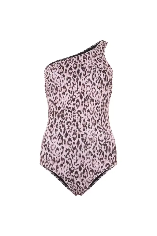 Roberto Cavalli One-Piece Swimsuit With Jaguar Skin Print