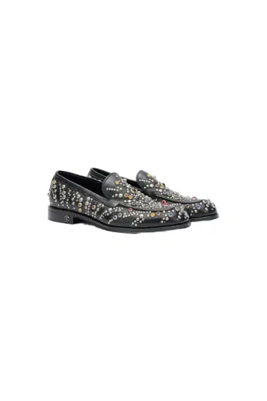 Roberto Cavalli Loafers With Studs And Stones | Thumbnail 1