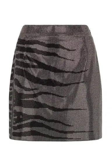 Roberto Cavalli White Tigress Miniskirt | Thumbnail 1