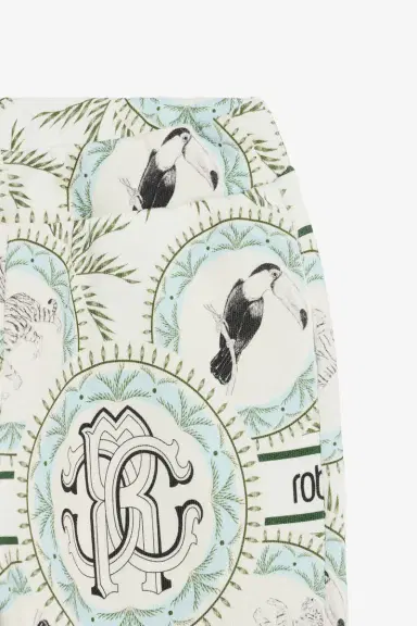 Roberto Cavalli Maiolica Print Trousers | Thumbnail 3