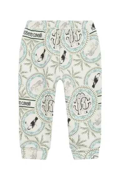 Roberto Cavalli Maiolica Print Trousers | Thumbnail 1
