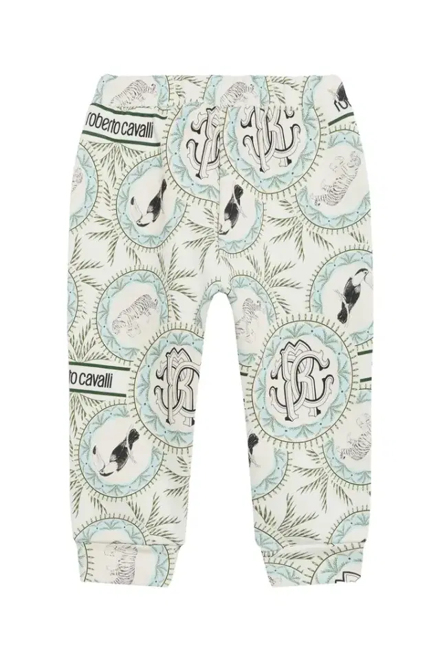 Maiolica Print Trousers