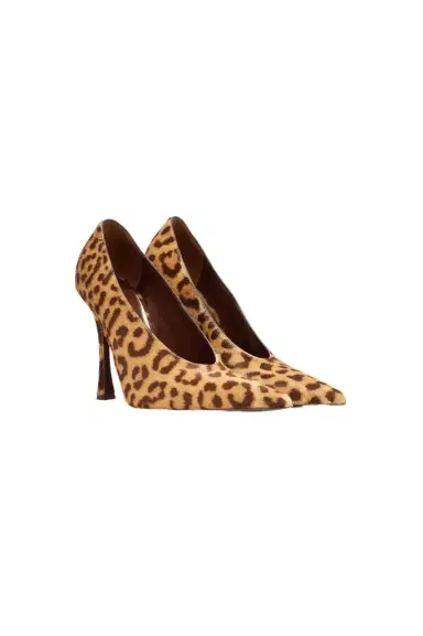 Roberto Cavalli Hairy Leopard Skin Pumps | Thumbnail 1 Roberto Cavalli Hairy Leopard Skin Pumps | Thumbnail 1