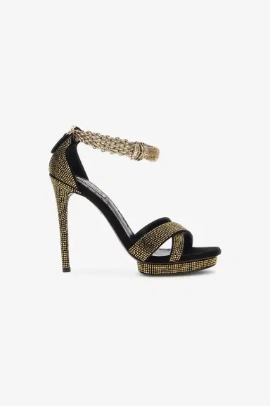 Roberto Cavalli Panther-head high-heel sandals | Thumbnail 2