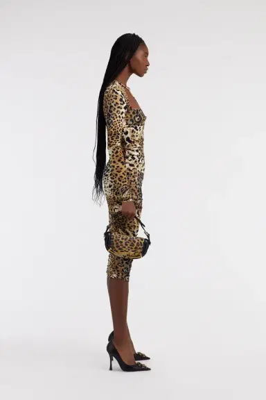 Roberto Cavalli Jaguar Skin print dress | Thumbnail 2