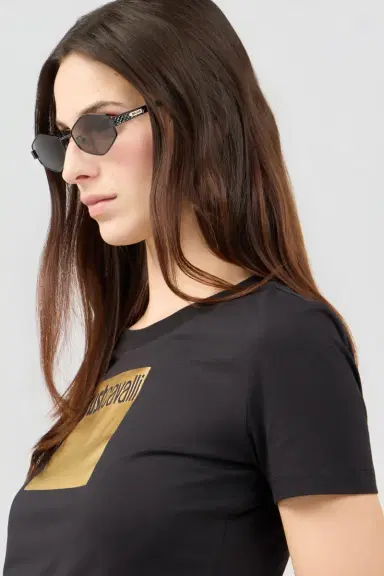 Roberto Cavalli Unisex geometrical metal frame | Thumbnail 4