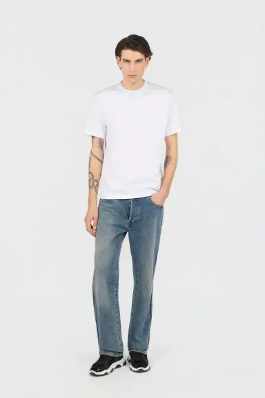 Roberto Cavalli White T-Shirt With Logo | Thumbnail 6