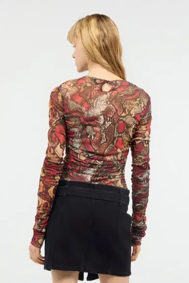 Roberto Cavalli Sweater With Python Print | Thumbnail 3 Roberto Cavalli Sweater With Python Print | Thumbnail 3