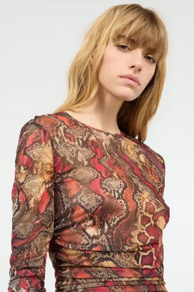 Roberto Cavalli Sweater With Python Print | Thumbnail 5 Roberto Cavalli Sweater With Python Print | Thumbnail 5