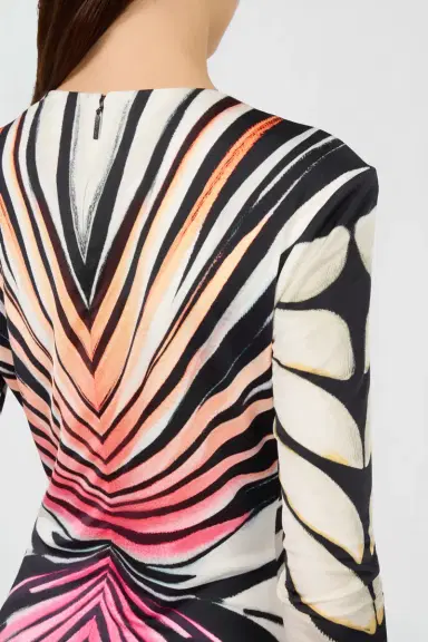 Roberto Cavalli Ray Of Paradise Print Maxi Dress | Thumbnail 5 Roberto Cavalli Ray Of Paradise Print Maxi Dress | Thumbnail 5