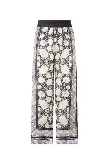 Roberto Cavalli Pants With Floral Print | Thumbnail 1