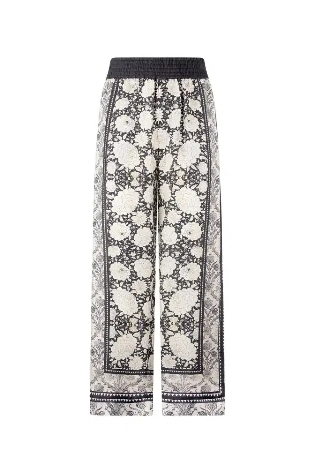 Roberto Cavalli Pants With Floral Print