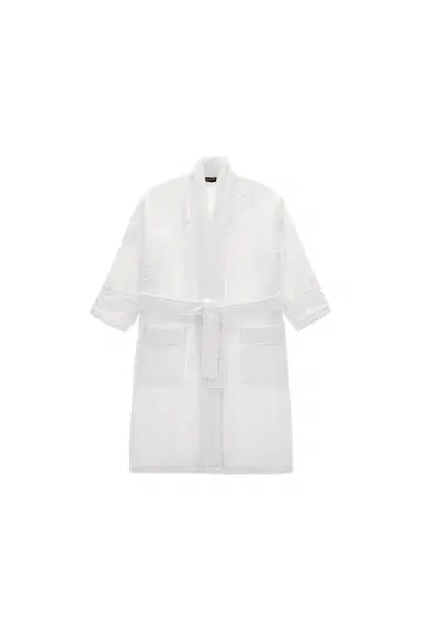 Roberto Cavalli Crystal Snakes terry cotton bathrobe. | Thumbnail 1