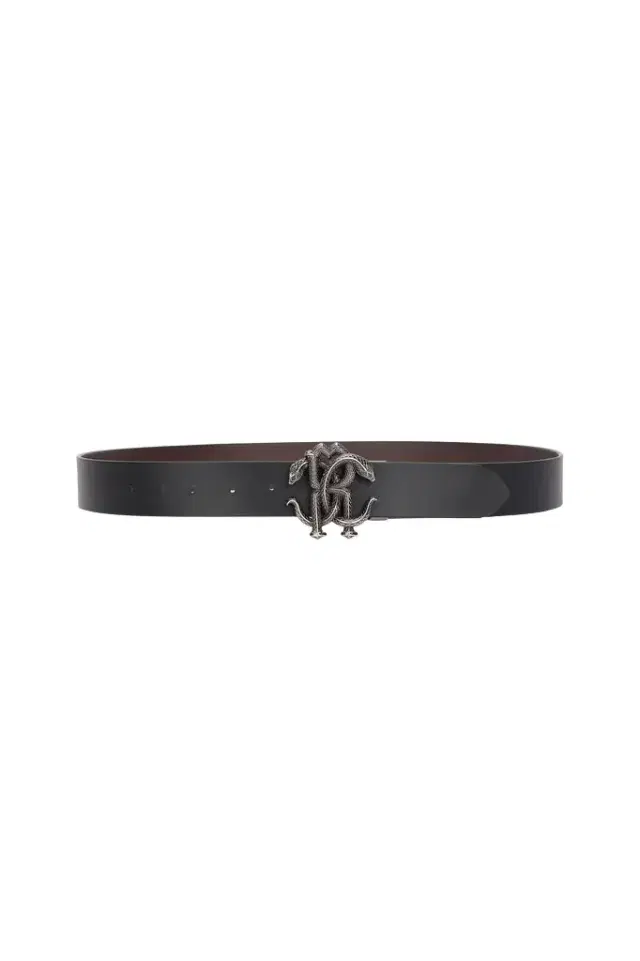 Belt With Monogram Mirror Snake