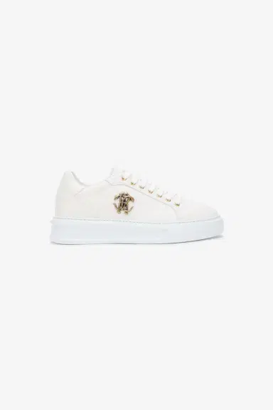 Roberto Cavalli Sneaker With Mirror Snake Monogram | Thumbnail 2