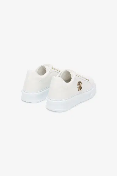 Roberto Cavalli Sneaker With Mirror Snake Monogram | Thumbnail 3