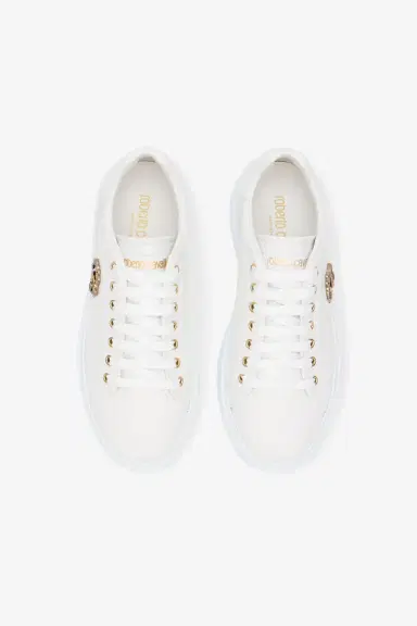 Roberto Cavalli Sneaker With Mirror Snake Monogram | Thumbnail 4