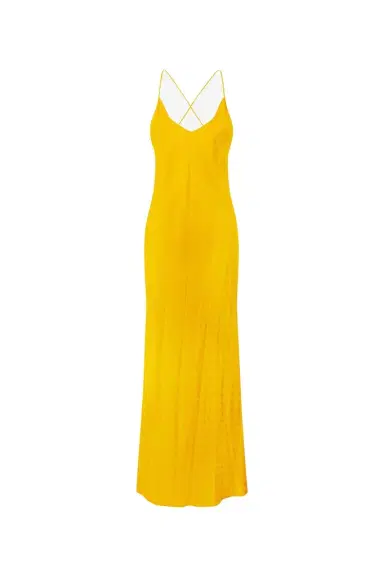 Roberto Cavalli Long Dress With Mirror Snake Monogram | Thumbnail 1