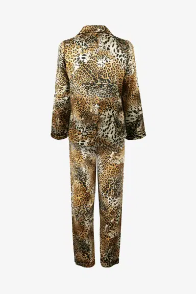 Roberto Cavalli Women’s Silk Pajamas with Jaguar Skin Print | Thumbnail 2 Roberto Cavalli Women’s Silk Pajamas with Jaguar Skin Print | Thumbnail 2