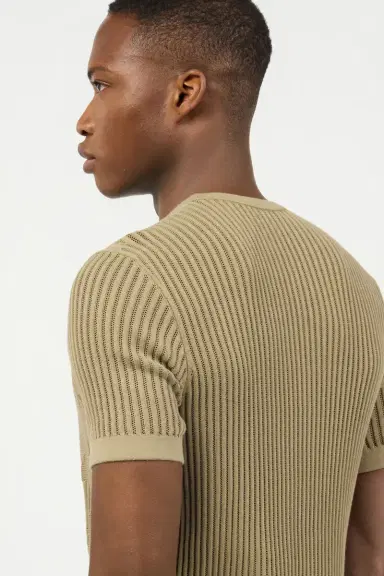 Roberto Cavalli Openwork Knit T-Shirt | Thumbnail 6